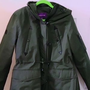 Madden girl heavy green coat great as a ski coat